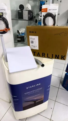 Starlink Mini X + Roteador Novo c/ NF - Instalação Grátis Recife
