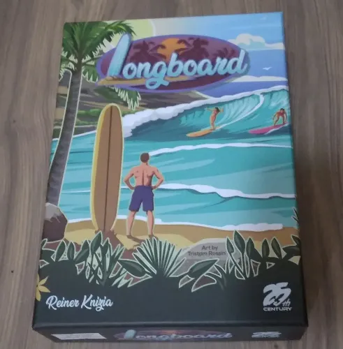 Longboard cardgame jogo de tabuleiro 
