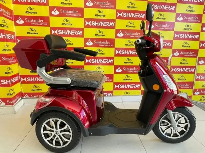 Triciclo Elétrico PLUS 600W - 2026 Zero Km - Shineray Cuiá, Grupo R2 Motos Cuiá/Geisel 