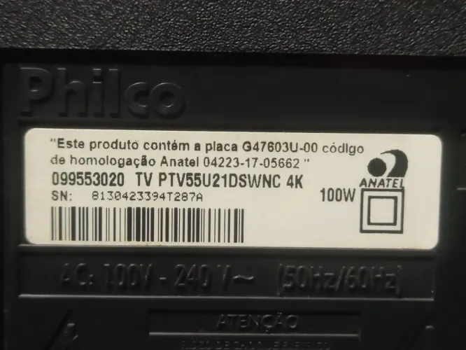 Tv SMART Philco 55 Polegadas
