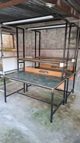 Bancadas para trabalho
