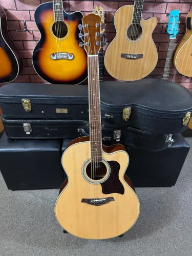 Violão Hofma Hmj223 jumbo aço elétrico ANALISO TROCAS