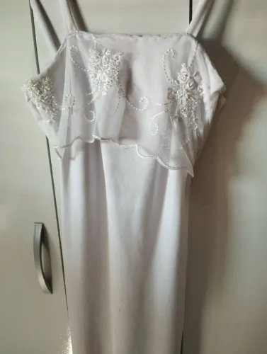 Vestido lindo branco exclusivo