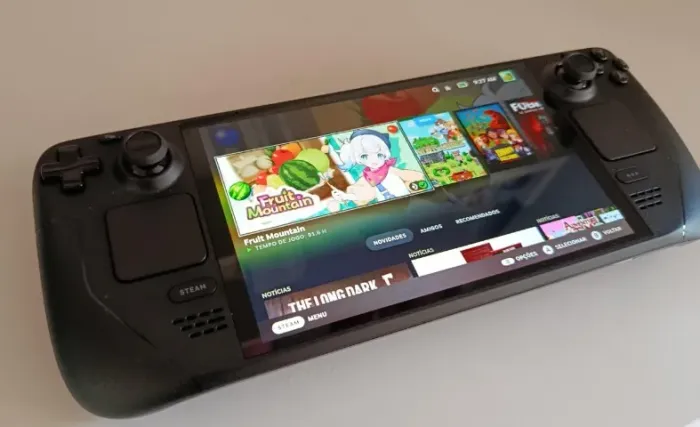 Steam Deck Oled 512gb + Microsd 256gb | Bateria 100% | Estado De Novo