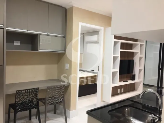 Apartamento Mobiliado 1 Dormitório para Locação - 38m² - Campo Belo / SP