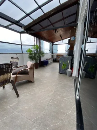 COBERTURA DUPLEX MODERNA ? PORTEIRA FECHADA ? VILA CAIÇARA - PRAIA GRANDE