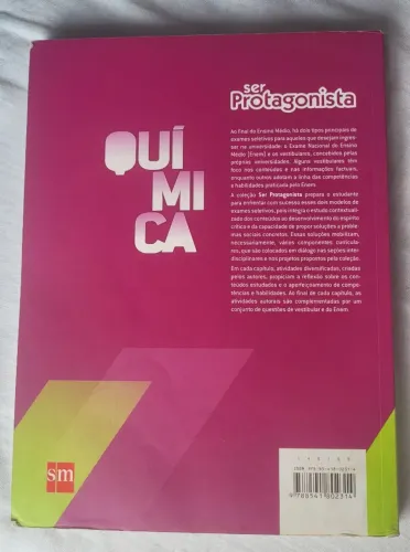 Livro Química Ser Protagonista 2? Ano