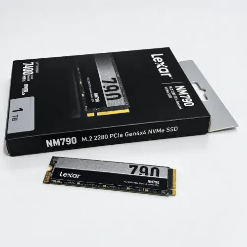 SSD 1TB NVMe Lexar NM790 PCIe 4.0 7.400 MB/s Com NF e 2 Anos de Garantia