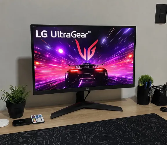 Monitor LG Ultragear 180hz, 24', Full HD 1920x1080, Painel IPS