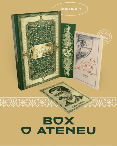 Box O Ateneu - Raul Pompéia - Clube de literatura clássica - lacrado