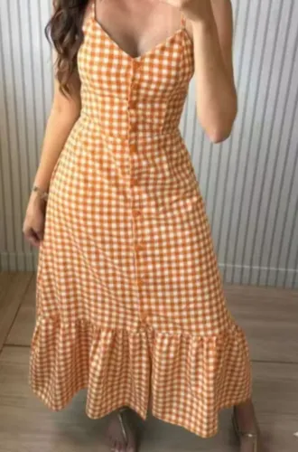 Vestido xadrez