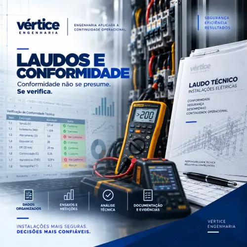 LAUDOS TÉCNICOS E CONFORMIDADE ? VÉRTICE ENGENHARIA