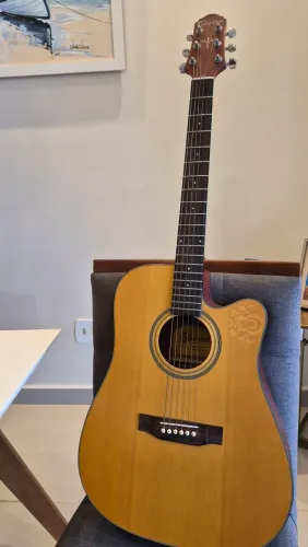 Violão Crafter HDC-21EQ/S.NT - Silver Series | Eletroacústico