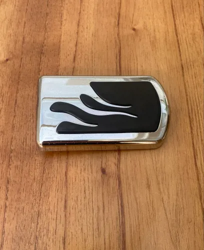 Almofada FLAMES pedal freio Harley Davidson 