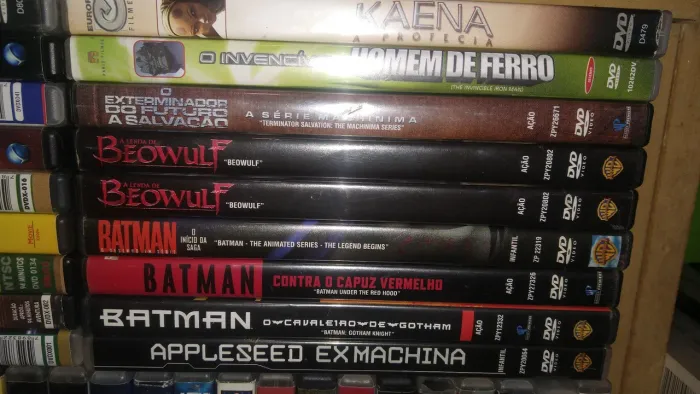 Dvds originais de Mangás