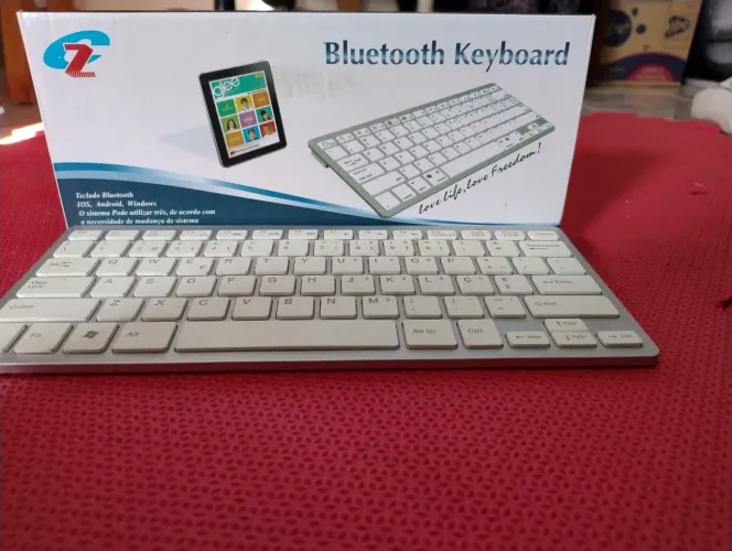 Teclado bluetooth keyboard ZV-7200