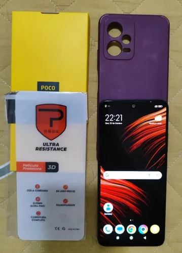 Xiaomi POCO X5 5G 256GB - com capa e película 3D nova