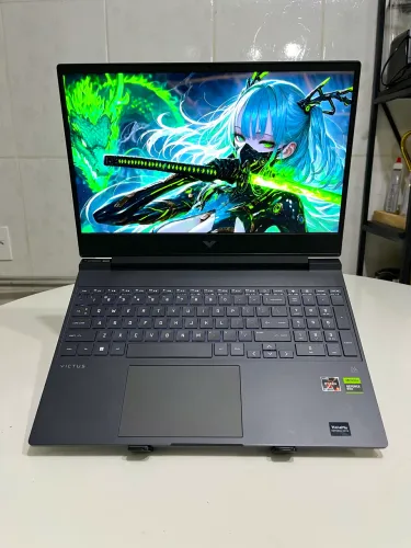 NOTEBOOK GAMER RYZEN 5, RTX, 16GB RAM, 512SSD - EM ÓTIMO ESTADO, OPORTUNIDADE