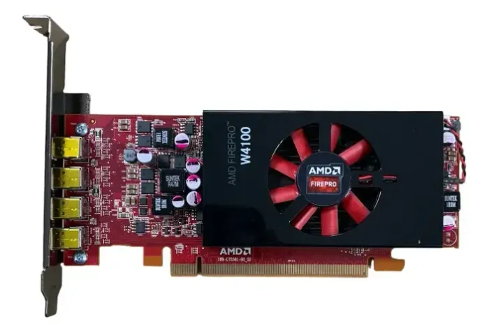 Placa de Vídeo AMD Fire Pro W4100 (aplicações de CAD e design)