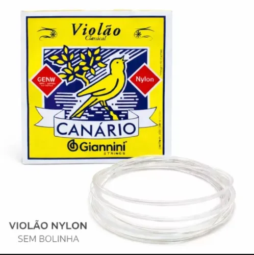 Jogo de Corda Canário p/ violão Nylon