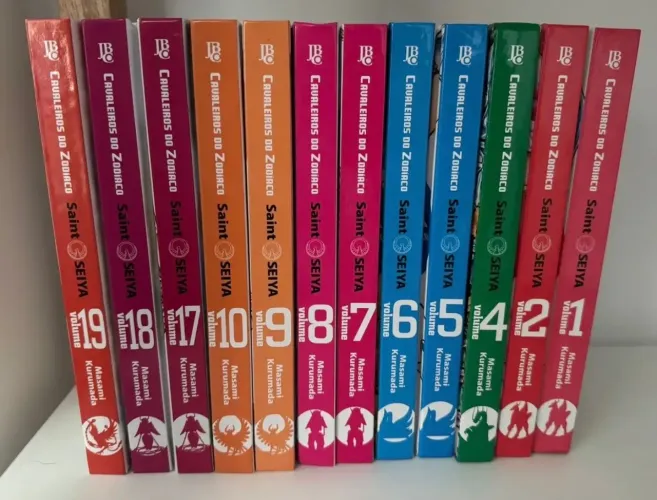 Kanzenbans Cavaleiros Do Zodiaco - Volumes 1, 2, 4, 5, 6, 7, 8, 9, 10, 17, 18 E 19
