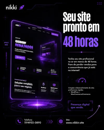 SITE ideal para direcionar anúncios de marketing do Insta e Facebook.
