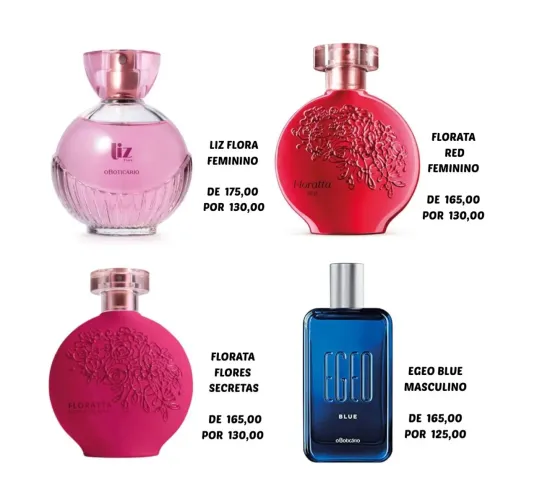 Natura Boticário e Avon 