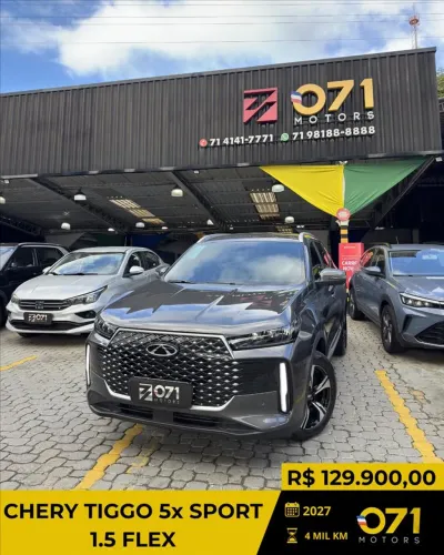 Chery Tiggo 5X Sport 1.5 Turbo Flex Aut. 2027