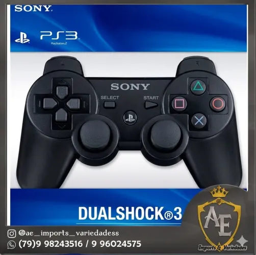 Controle ps3 Sem fio