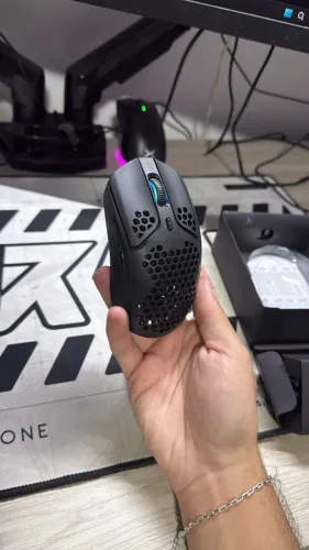 Mouse Para Jogos Hyperx Pulsefire Haste Ultra 16000 Dpi