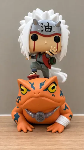 Funko Pop! Jiraya em Gamakichi #Naruto Shippuden
