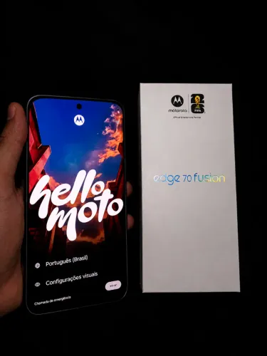MOTOROLA EDGE 70 FUSION NOVO + GARANTIA DE 1 ANO
