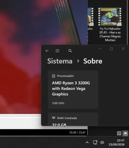 AMD Ryzen 3 3200G Gráficos Vega 8/CPU 4c/4t 4,0Ghz + AMD Wraith Spire com LED vermelho