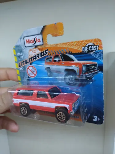 Carrinho Maisto 1979 Chevrolet K5 Blazer Vermelha Loose Novo 1:64