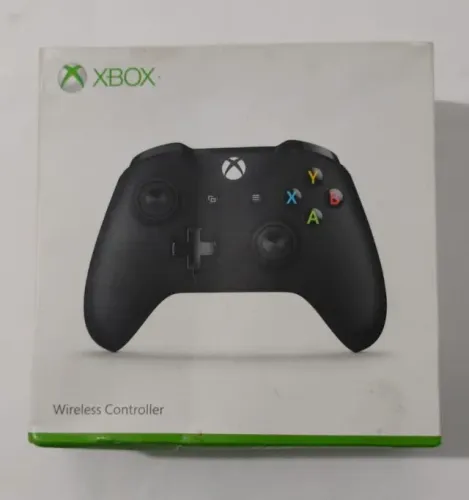 Caixa original controle preto Xbox One