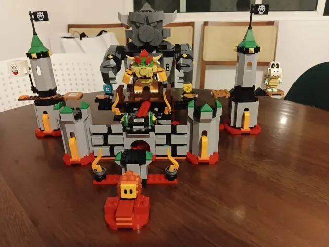 Lego SUPER MARIO castelo do Bowser