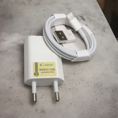 Carregador Tomada USB Com Cabo Lightning Para iPhone Novo