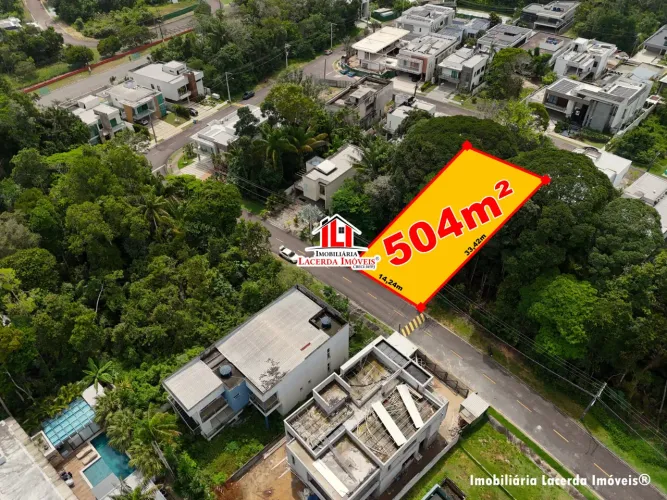 Terreno no Alphaville Manaus 1 com 504m²