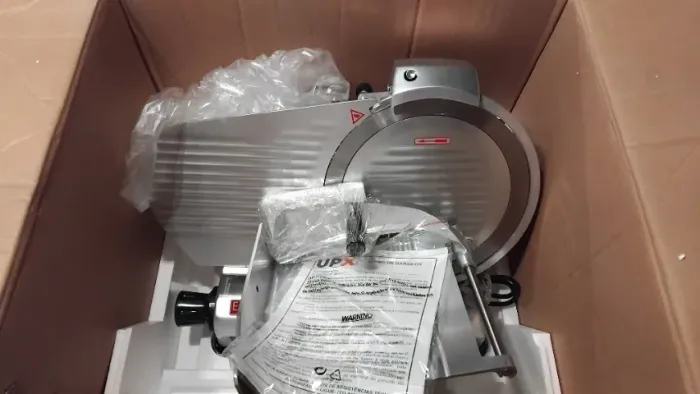 Cortador/Fatiador De Frios UPX Laser-300, Aluminio, Bivolt, Semi-Automático
