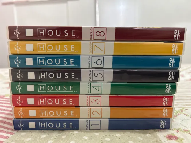 DVD Coleção House Temporadas 1 a 8 completas