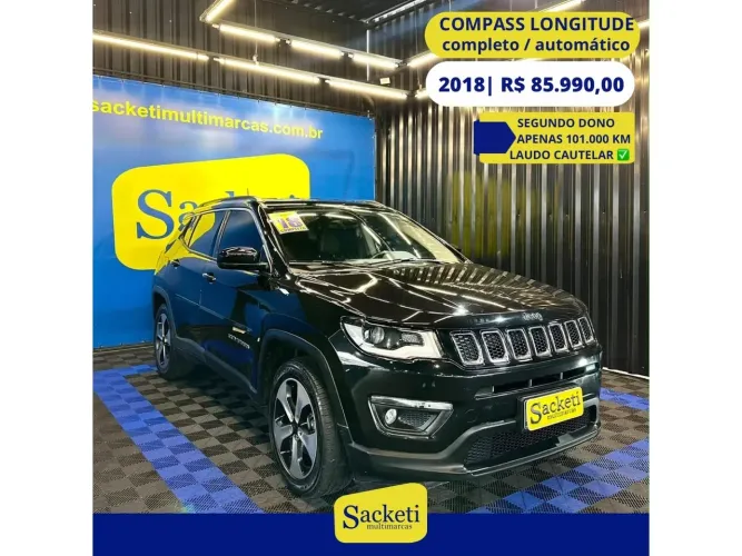Jeep Compass Longitude 2.0 4X2 Flex 16V Aut. 2018