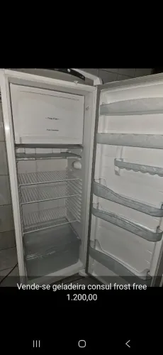 Geladeira  consul frost free, não cria gelo!