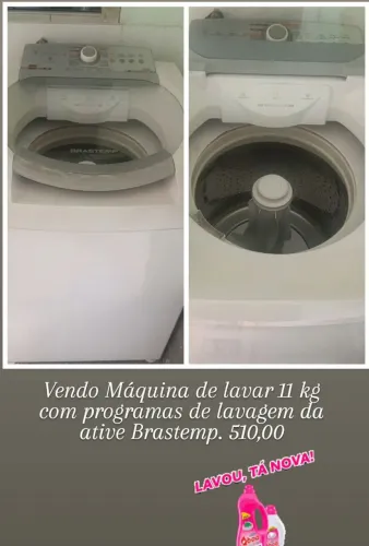 Máquina de lavar Brastemp Ative automática