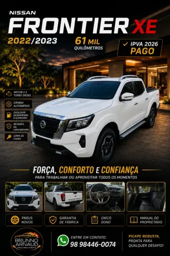 Nissan Frontier XE CD 4X4 2.3 Bi-TB Diesel Aut. 2023