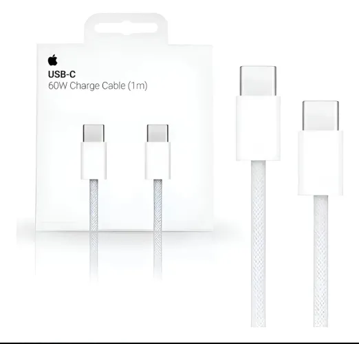 Cabo Carregador Iphone 15 16 17 Tipo Original Apple 60w USB-C