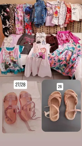 Roupa infantil menina de 1 a 2 anos