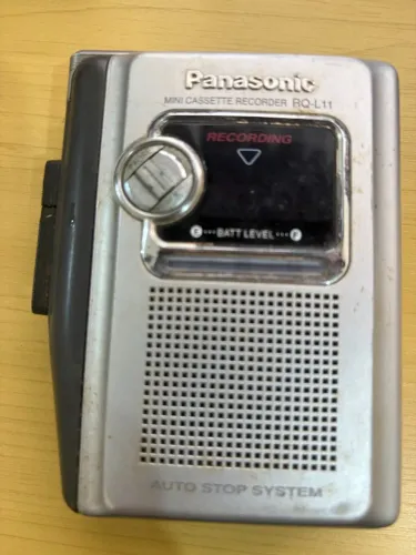 Gravador de voz Panasonic vintage