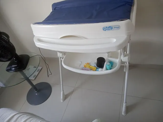 Banheira e trocador