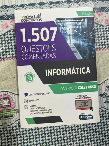 Novo Informática Alfacon Questões Comentadas Concursos 