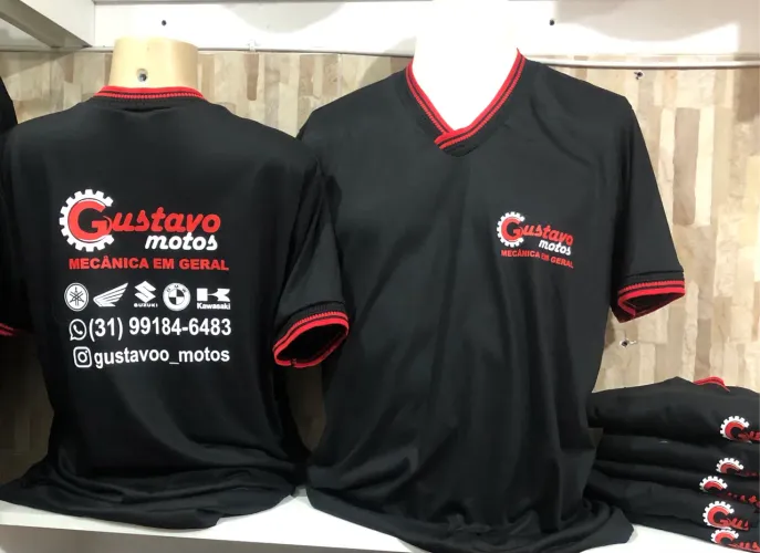 Camisas de uniformes para empresa 